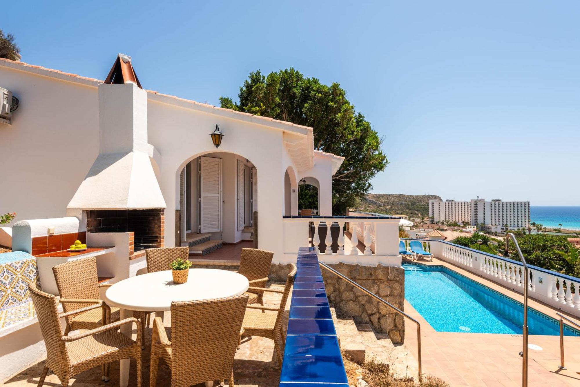 Villa Los Pinos Son Bou Exterior foto