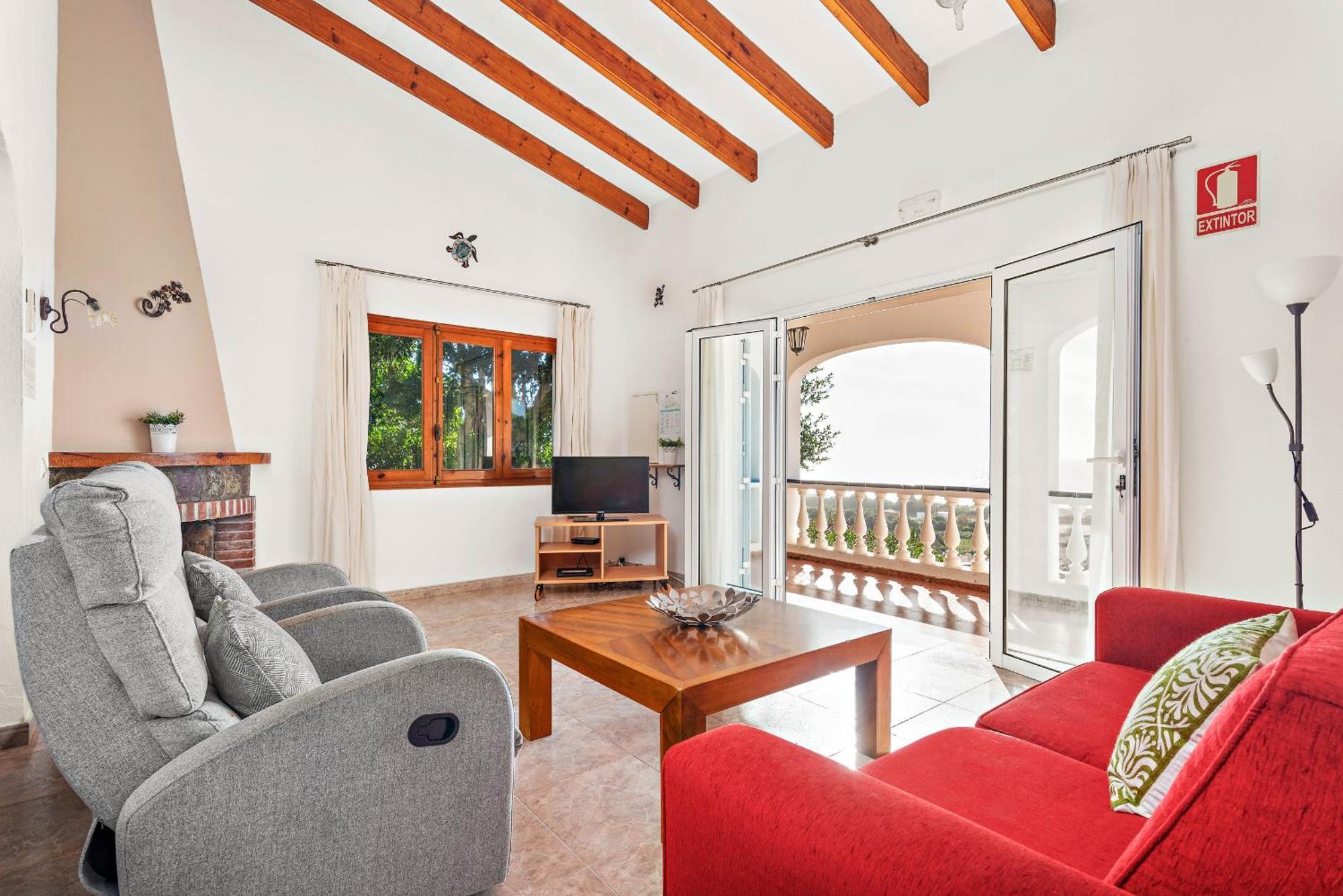 Villa Los Pinos Son Bou Exterior foto