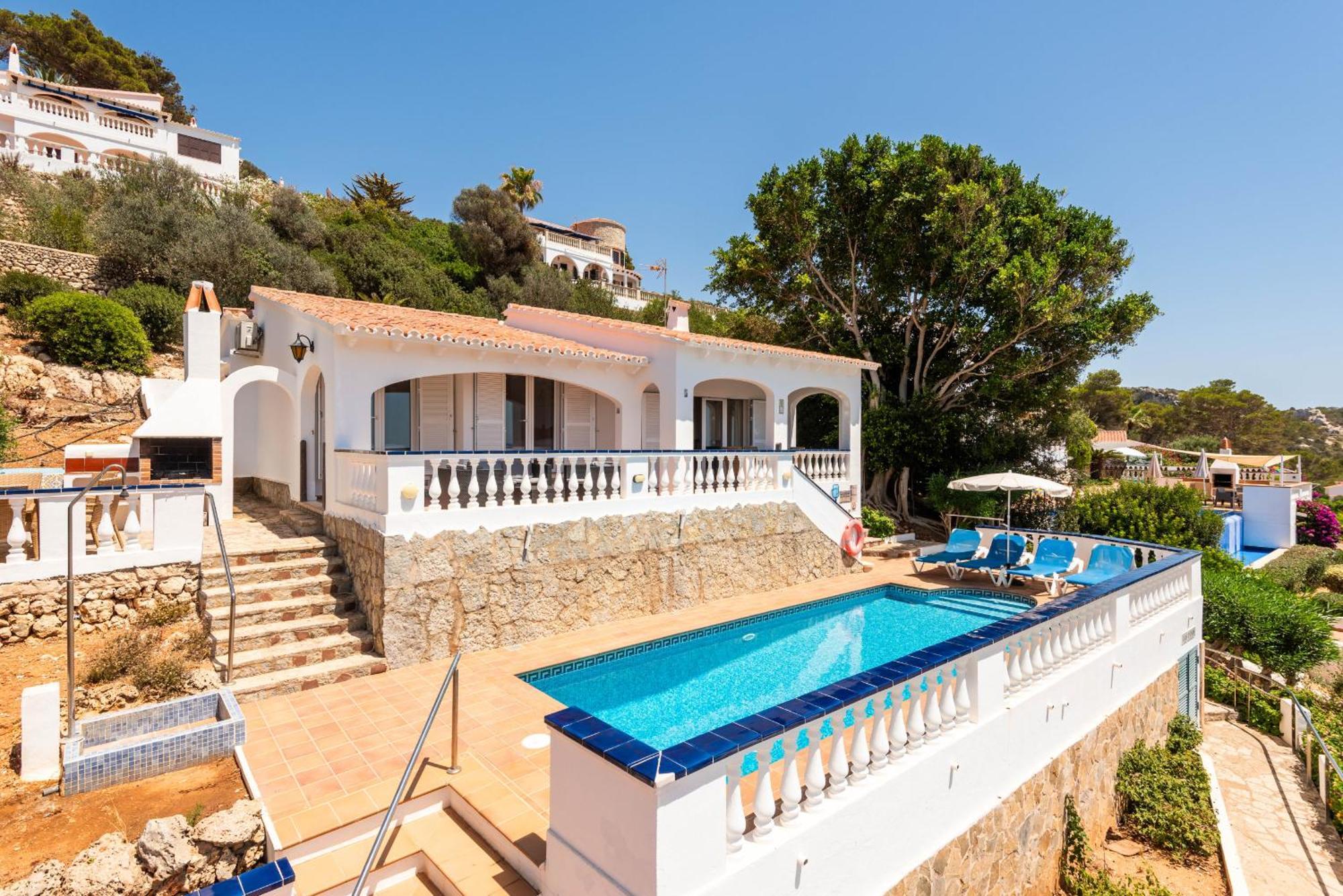 Villa Los Pinos Son Bou Exterior foto